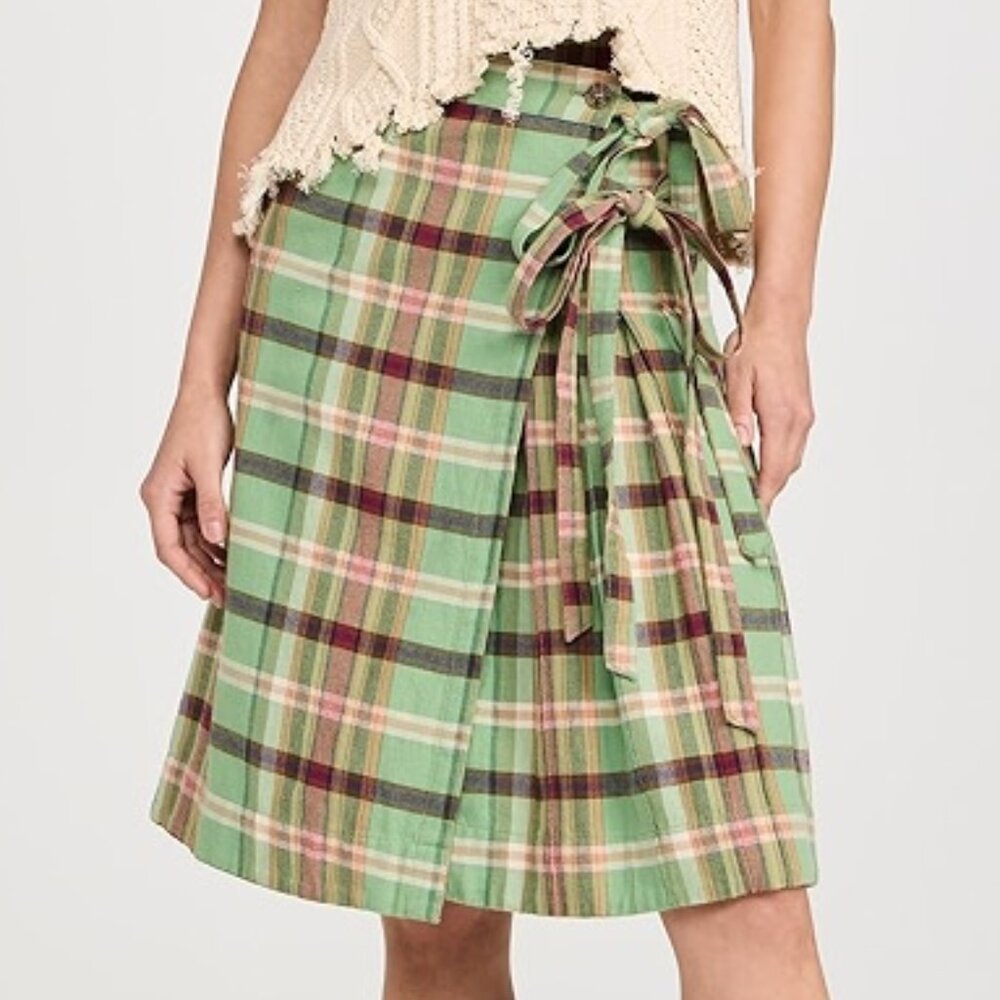 Damson Madder Kat plaid kilt (UK 10) NWT